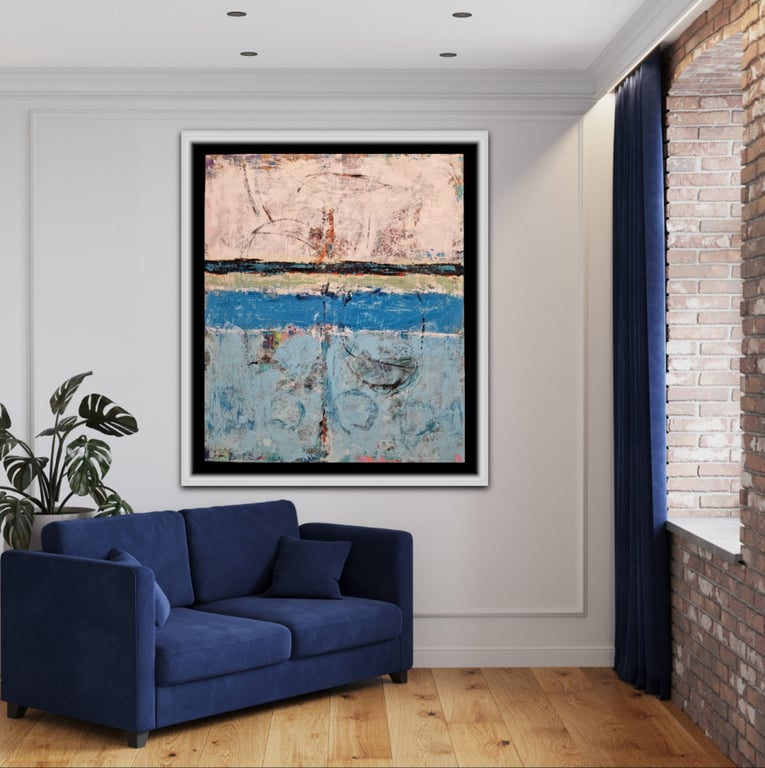 #1326. 100x120 cm. SOLD billede 4