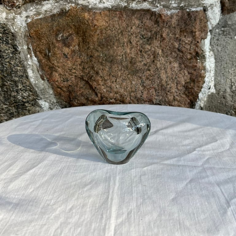 Hjertevase 7 cm.