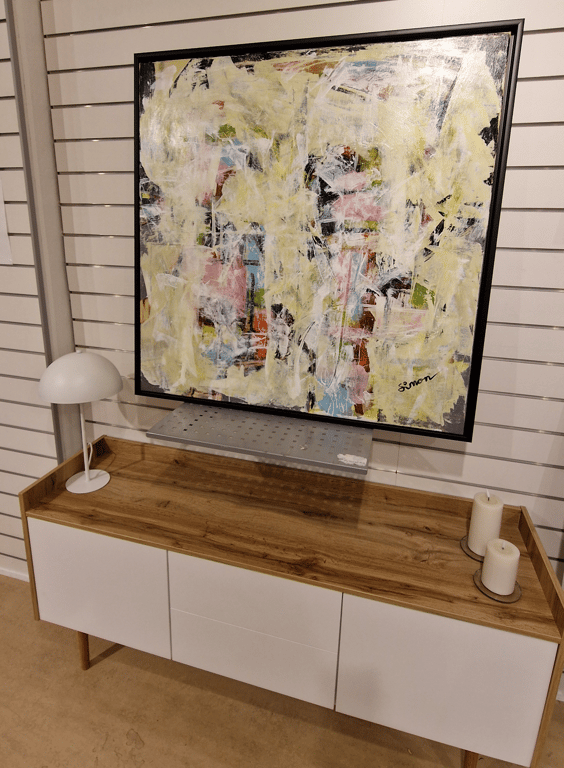 #1272 100 x 100 cm billede 2