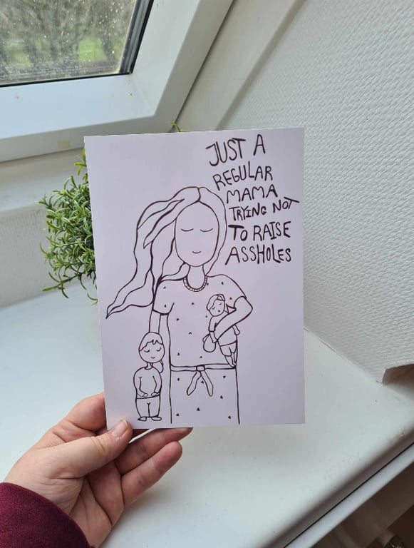 Kort: Just a regular mama, trying not to raise assholes (2)