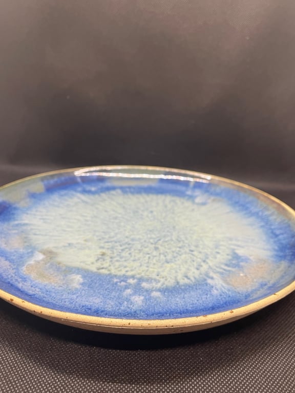 Middagstallerken el. fad  i Farven "Ishav" Ø = 27 cm