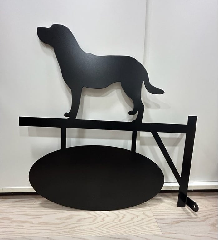 Stort gårdskilt - Labrador