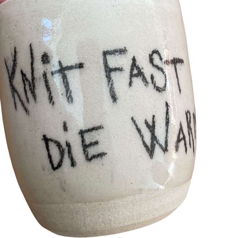 Knit fast. Die warm.  billede 3
