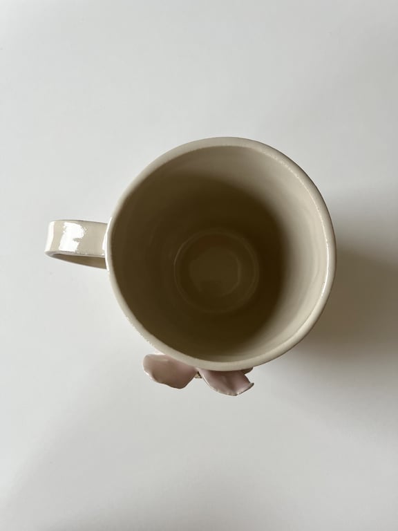 Lyserød blomsterkop No.6 billede 3