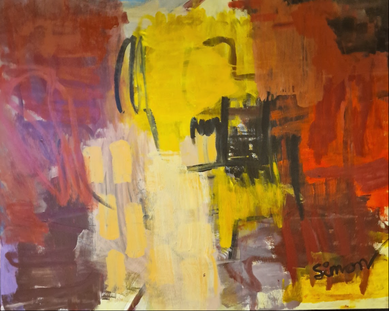 Maleri 80X100cm SOLD