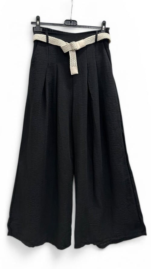 Iris viscose klassisk pants, Black. Onesize 36-42. (3)