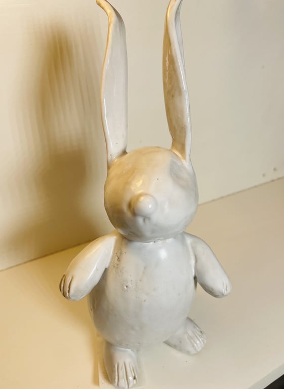 Påske hare i Keramik billede 6