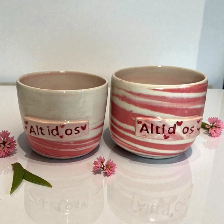 Altid Os – Valentinskop i porcelæn billede 2