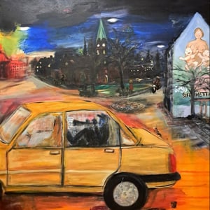 Herup gavl og trut, Fra Nørrebro hvor mand ofte øver klarinet i sin bil – produktbillede