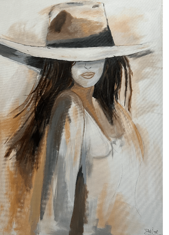 Brun dame