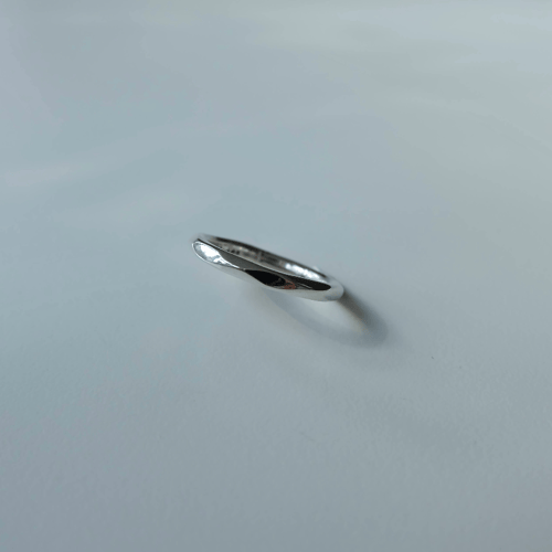 Harlequin ring sølv medium (2)