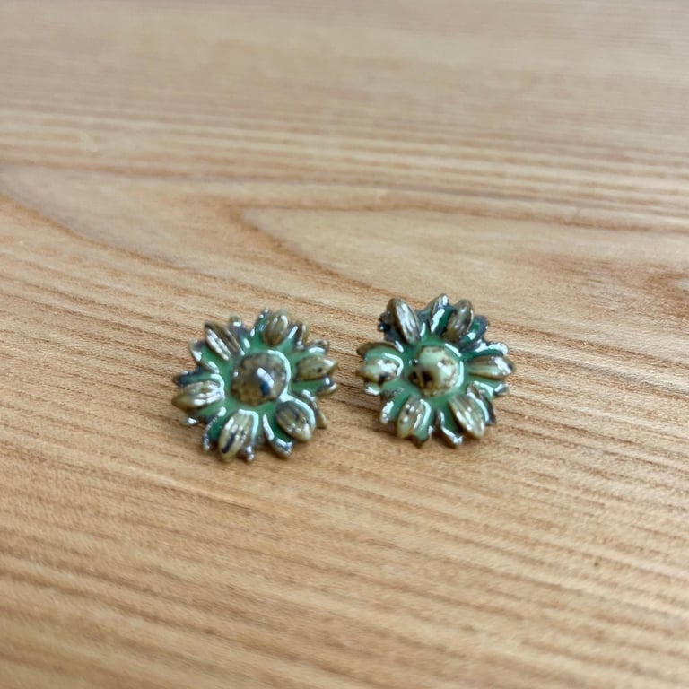 Blomster Øreringe billede 3