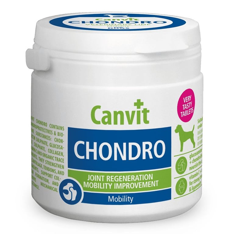 Canvit Chondro – Kosttilskud til mindre og mellemstore hunde 230g
