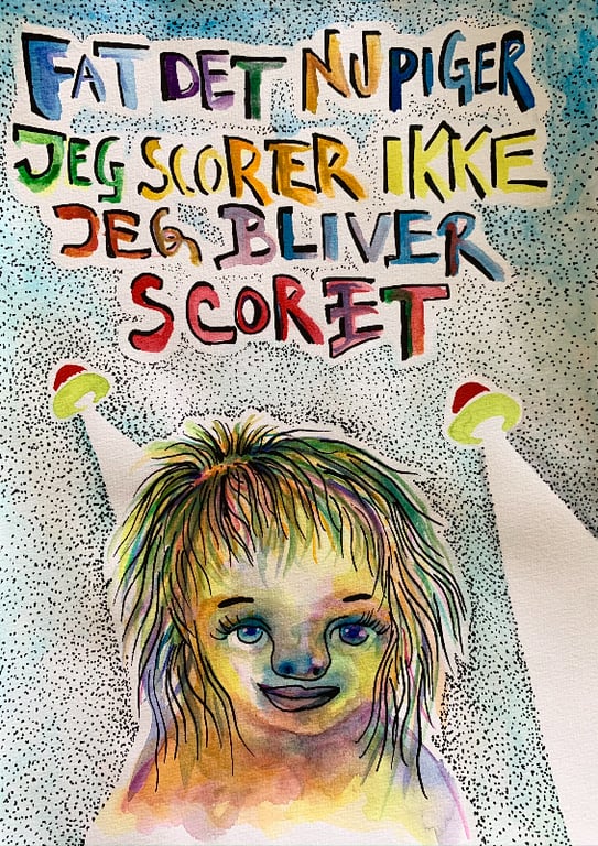 Jeg scorer ikke, jeg bliver scoret