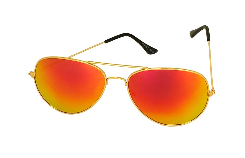 Kullanväriset Aviator -lasit