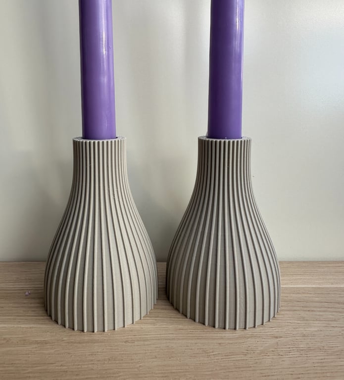NordRill lysestager 10 cm (Sæt af 2 stk) billede 2