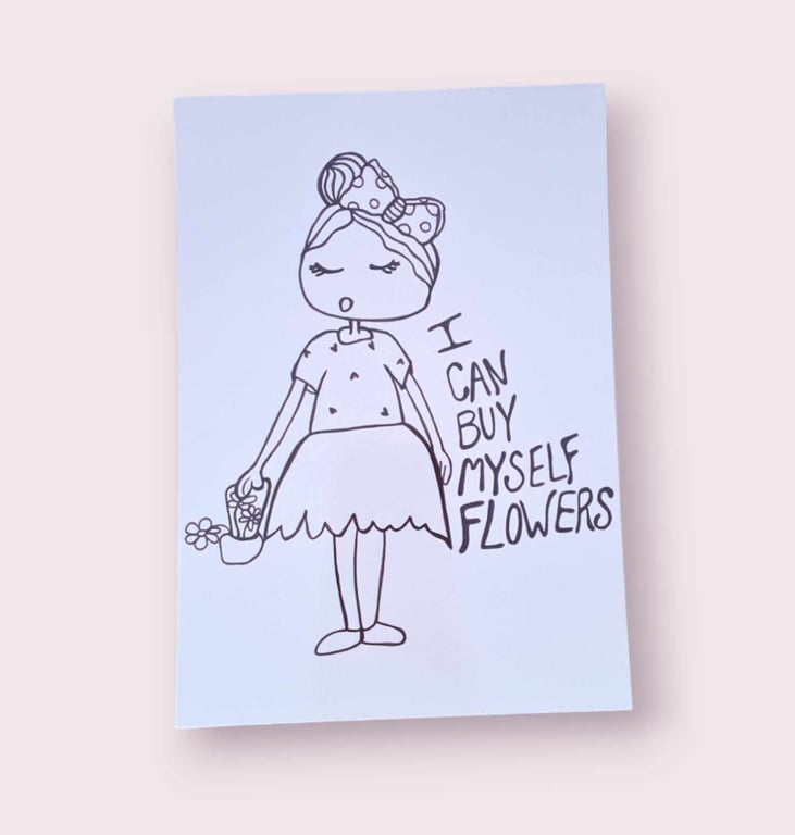 Kort: I can buy myself flowers (3)