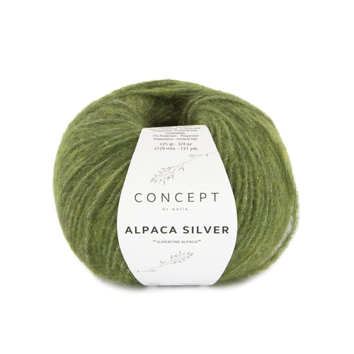 Garn: Alpaca Silver- diskret glimmer  (4)