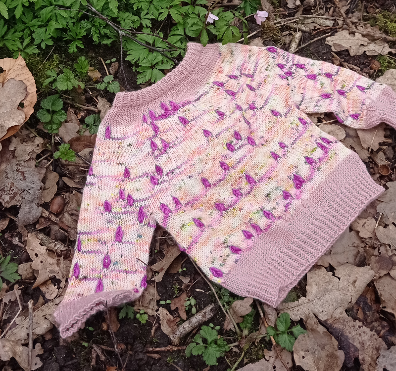 Ellie Babysweater DANSK billede 2