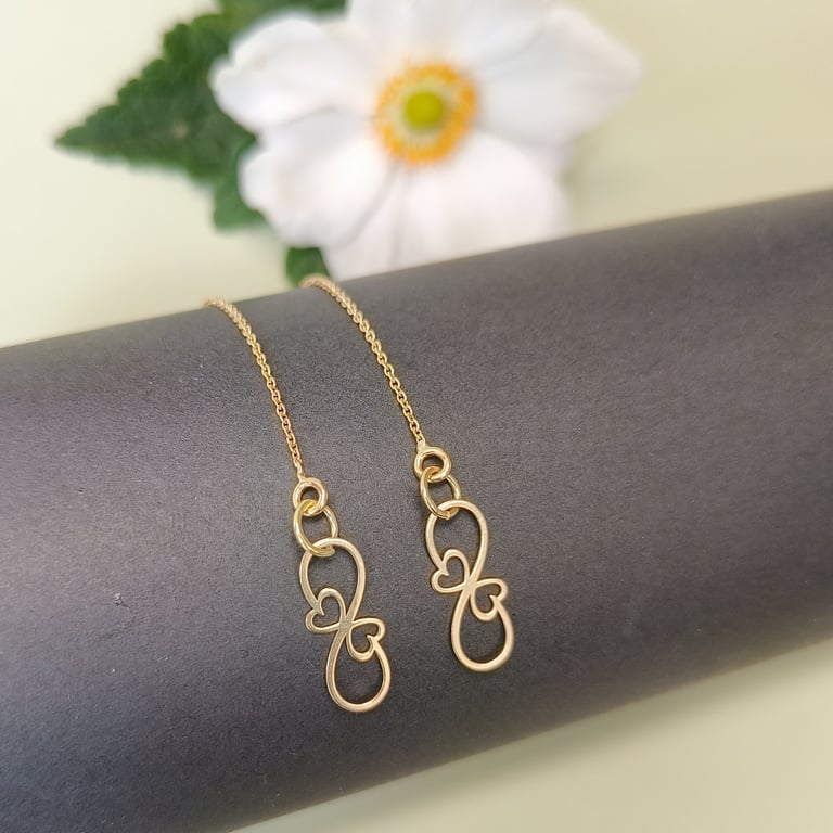 Evig kærlighed - øreringe billede 2