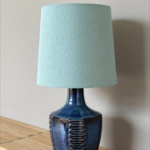 Upcycled vintage bordlampe - Søholm Keramik – produktbillede