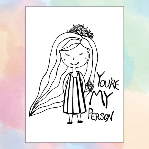 Kort: youre my person 