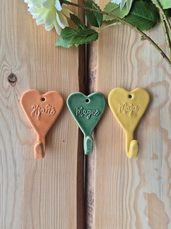 Personlig hjerteknag med navn