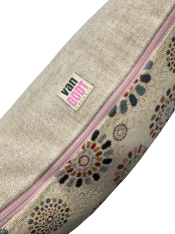 PUDE  Gobelin lysbeige/rosa men beige bagside  billede 2