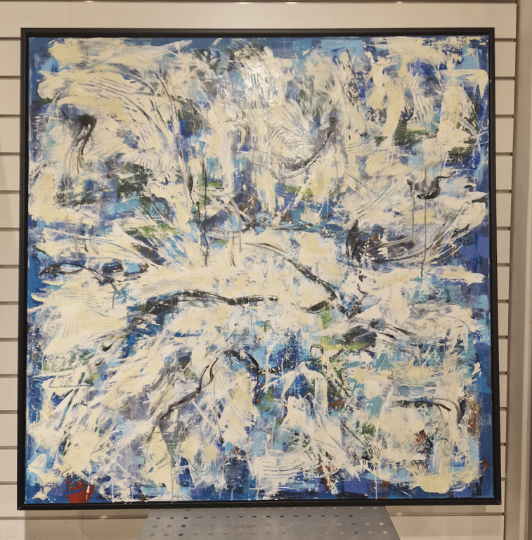 #1265  120x120 cm  SOLD billede 2