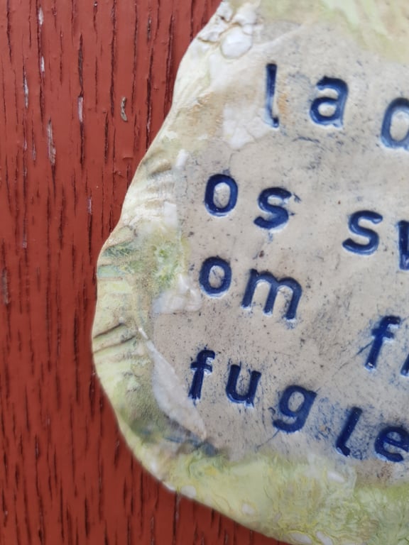 lad os svæve om frie fugle - ophæng  billede 2