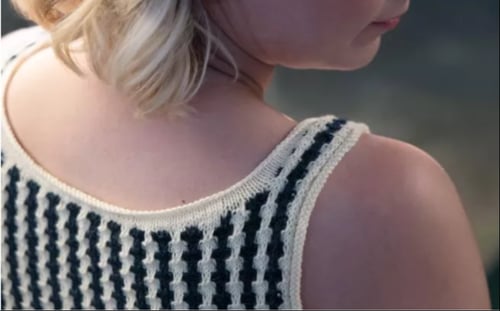 Kit: Sommertoppen "Vandglimt" og "Lille Vandglimt" fra Filcolana (3)