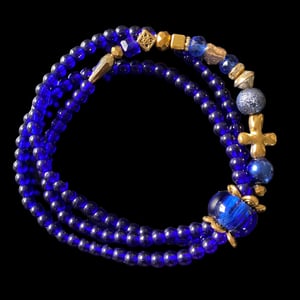 Blåt Armbånd – produktbillede