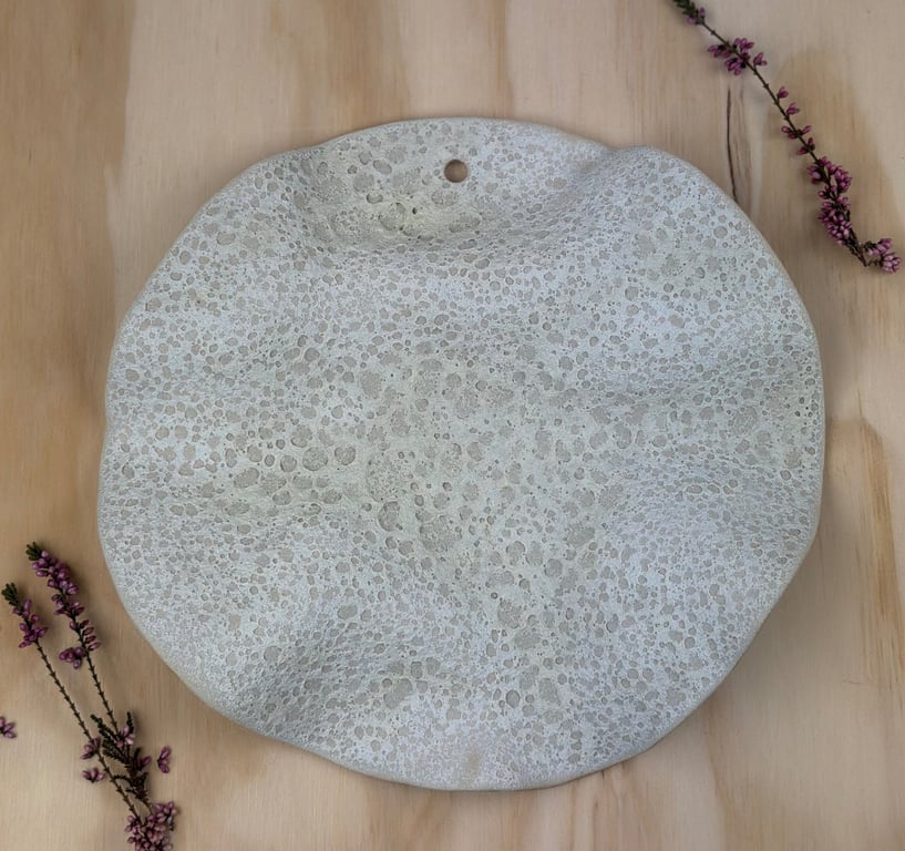 Tekstureret vægrelief - 24 x 22,5 cm billede 2