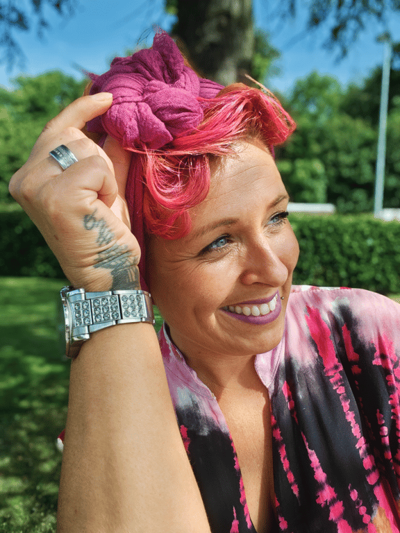 Marylin Tørklæde Magenta