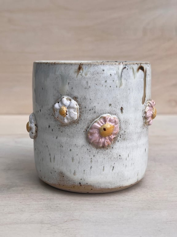 Tusindfryd krus. 310 ml. H: 8,5 cm billede 2