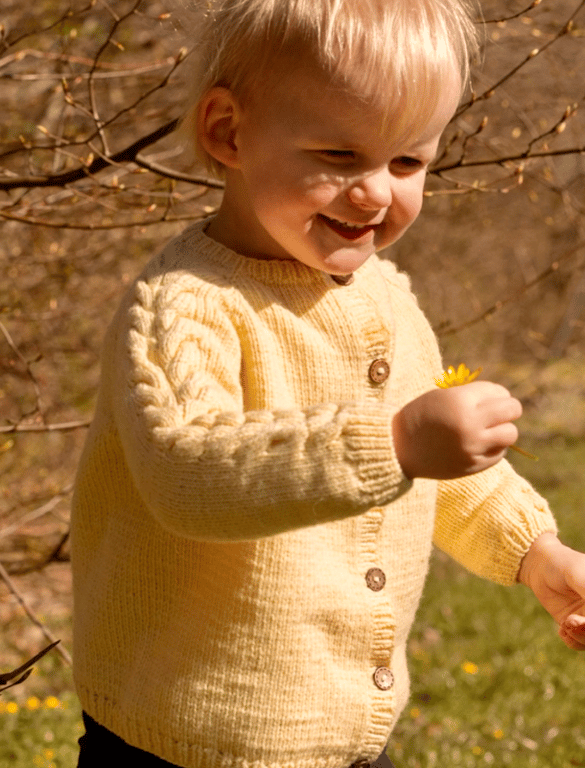 Twist a sleeve cardigan - Strikkeopskrift (dansk PDF) billede 2