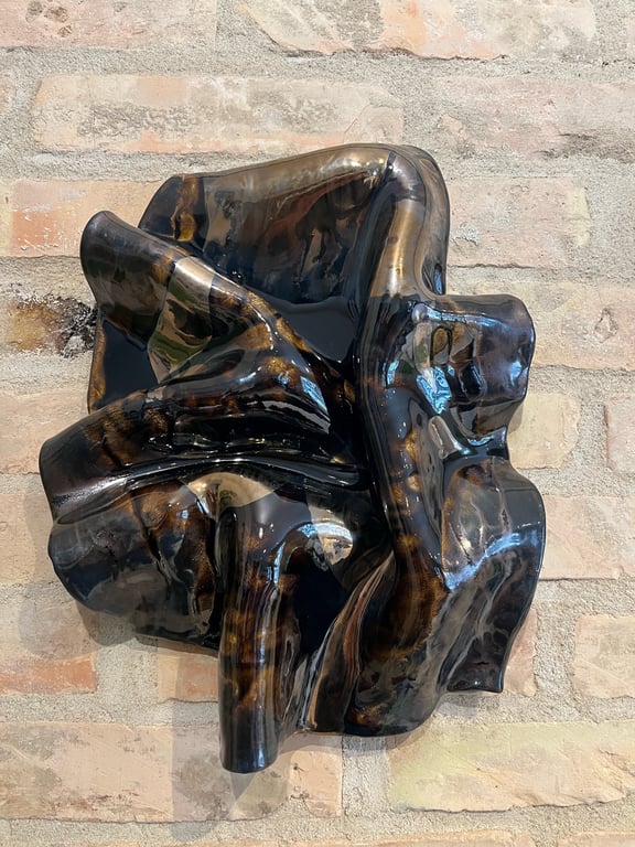 Væg Relief - Smeltet Stilhed #8