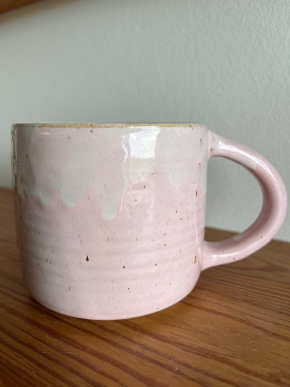 Regnbue krus. 360 ml. H: 8 cm billede 3