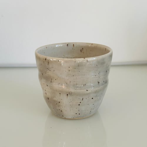 Spiralkrus grå/råhvid med nister (2)