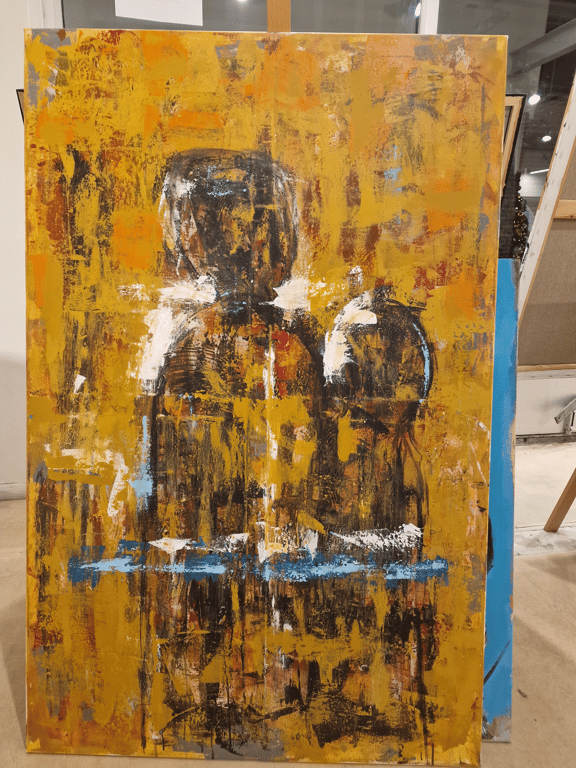 #1273  90x140cm SOLD billede 4
