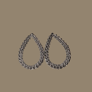 Hvide Øreringe – produktbillede