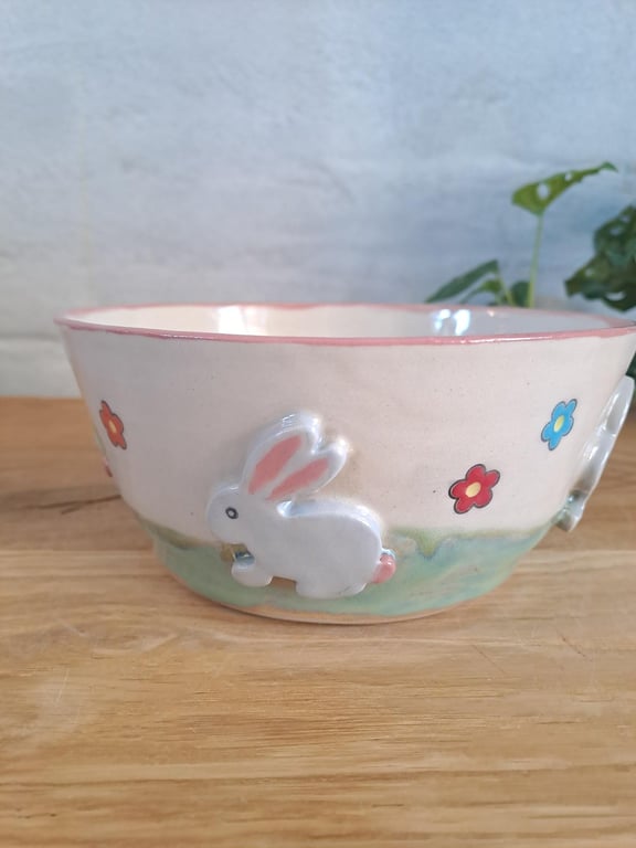 Påskeskålen er 8 cm høj og 17 cm i diameter billede 3