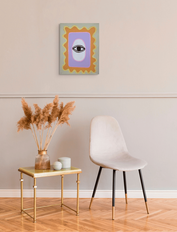 Akrylmaleri billede 2