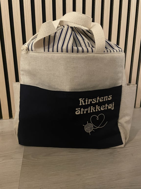 Den helt store strikke taske billede 3