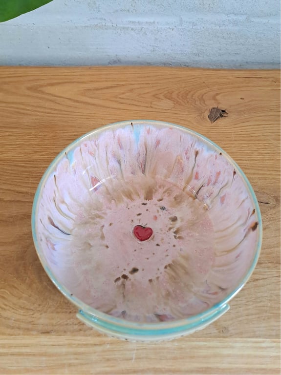 Fredagsslik skålen er 15 cm i diameter og 6 cm høj billede 3