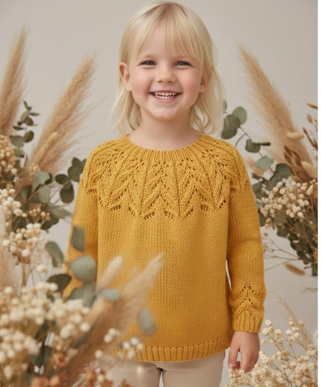 Molly Sweater - strikkeopskrift PDF DANSK billede 2