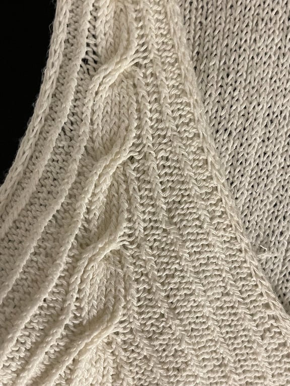 Kit: Cascade Tank Top fra "Odd Row" - Elise garn - garnkit (3)