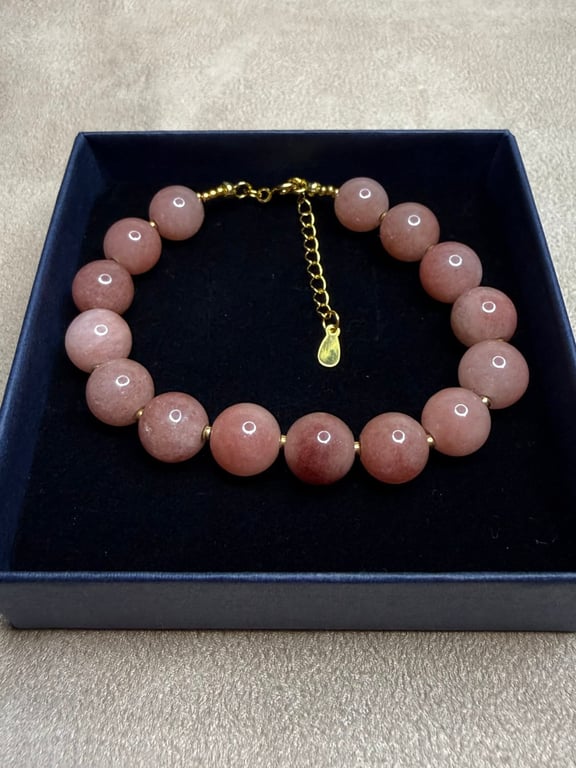 Rosa – Armbånd (Forgyldt Sterling Sølv)