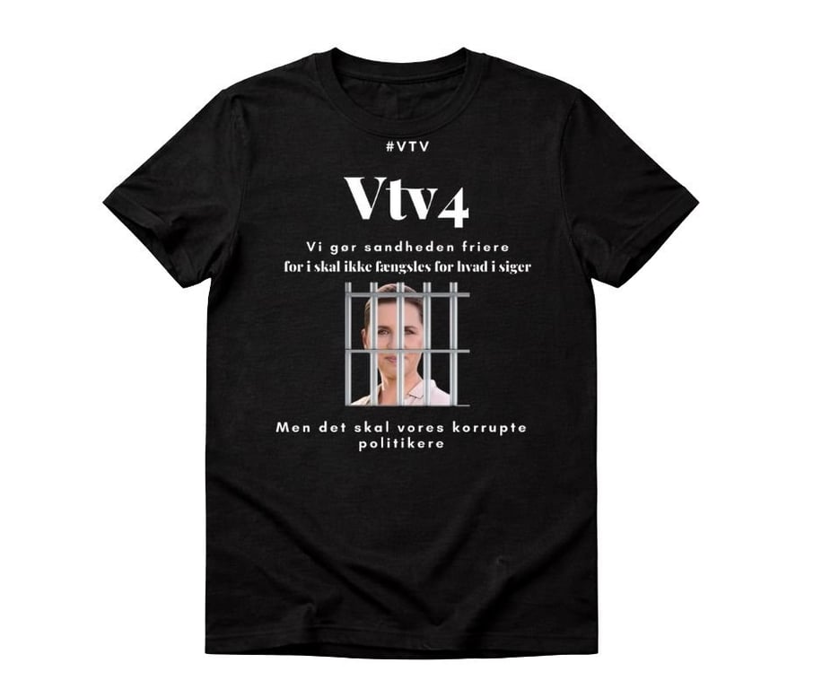 T-Shirt med budskab – VTV4