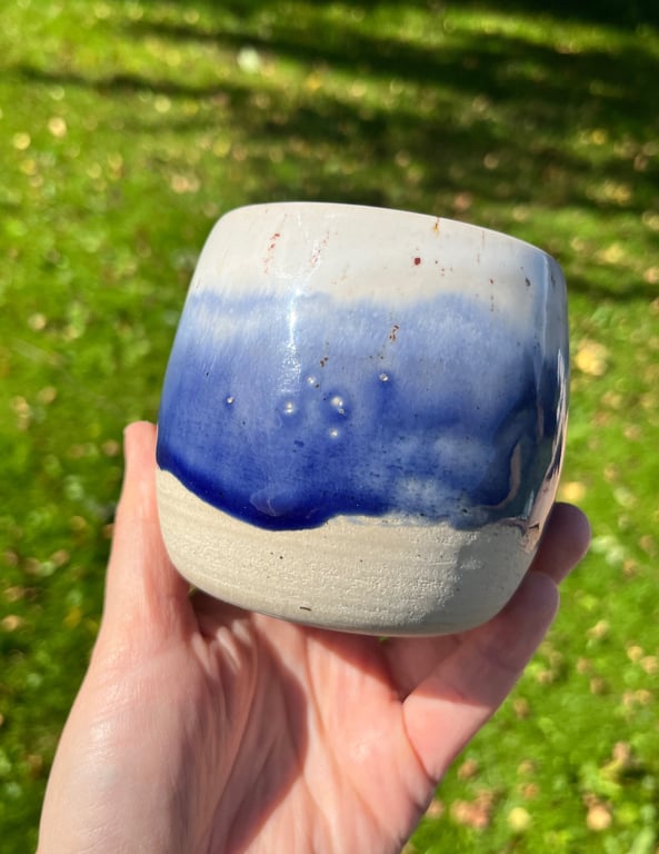 Kridt og kobolt kopper (2. Sortering) billede 2